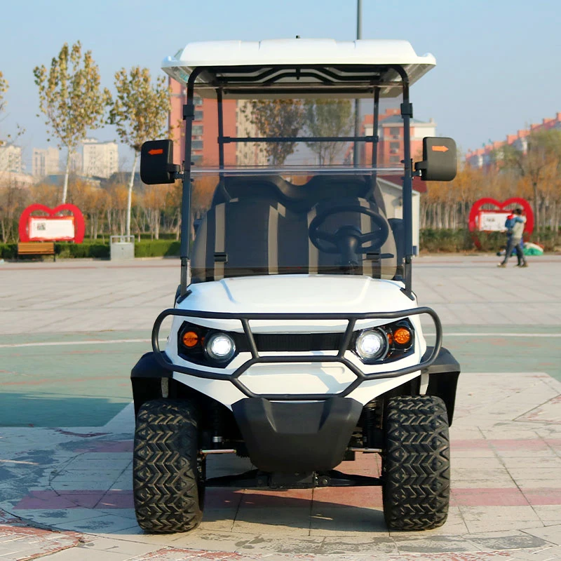 Electric Cars Buggy Golf CE Approved 7.5kw KDS Motor 6 Seat Electric Golf Car
