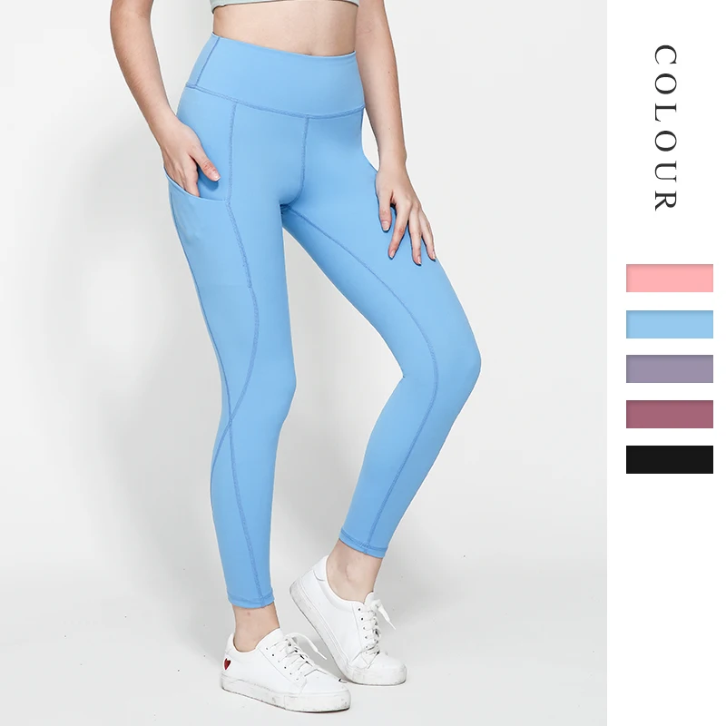 High Waisted Compression Leggings Pink Camouflage Printed Active Wear Yoga Pants High Quality Camo Leggings For Women