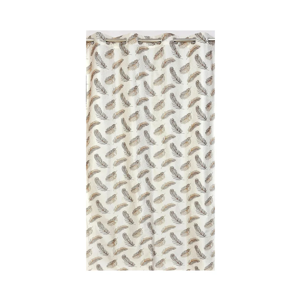 Modern Style 100% Cotton Fabric Customized Color Latest Design Door Curtain for Living Room