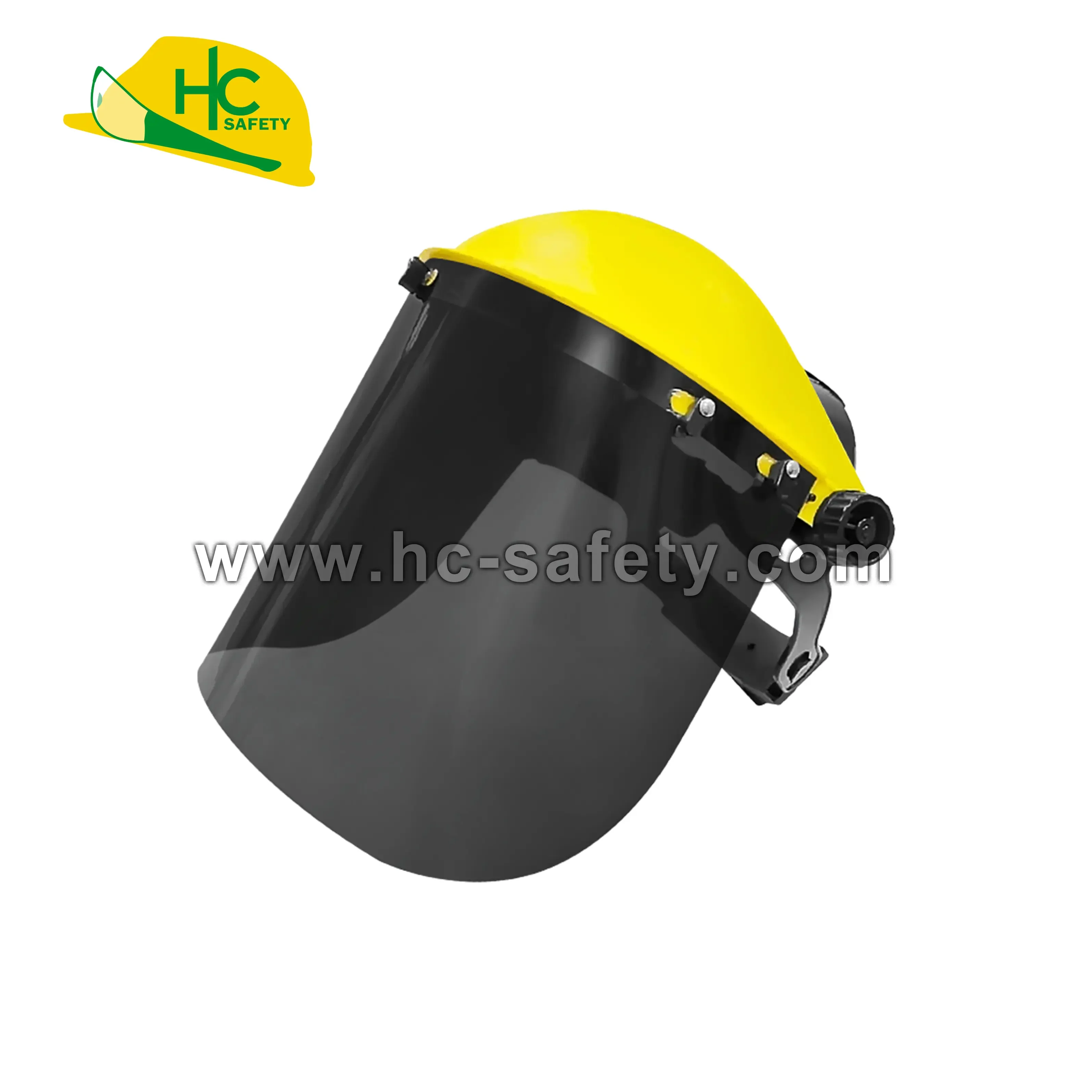 F005 black face shield safety equipment splash face shield