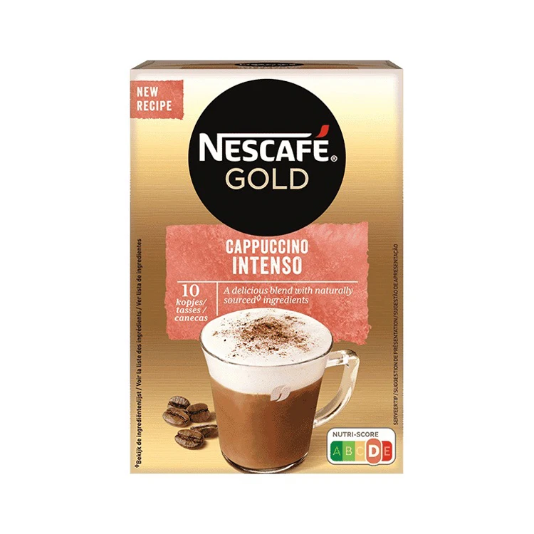 Оптовая цена поставщик NESCAFE золотые пакетики для капучино и коробки растворимого кофе оптовая продажа быстрая доставка