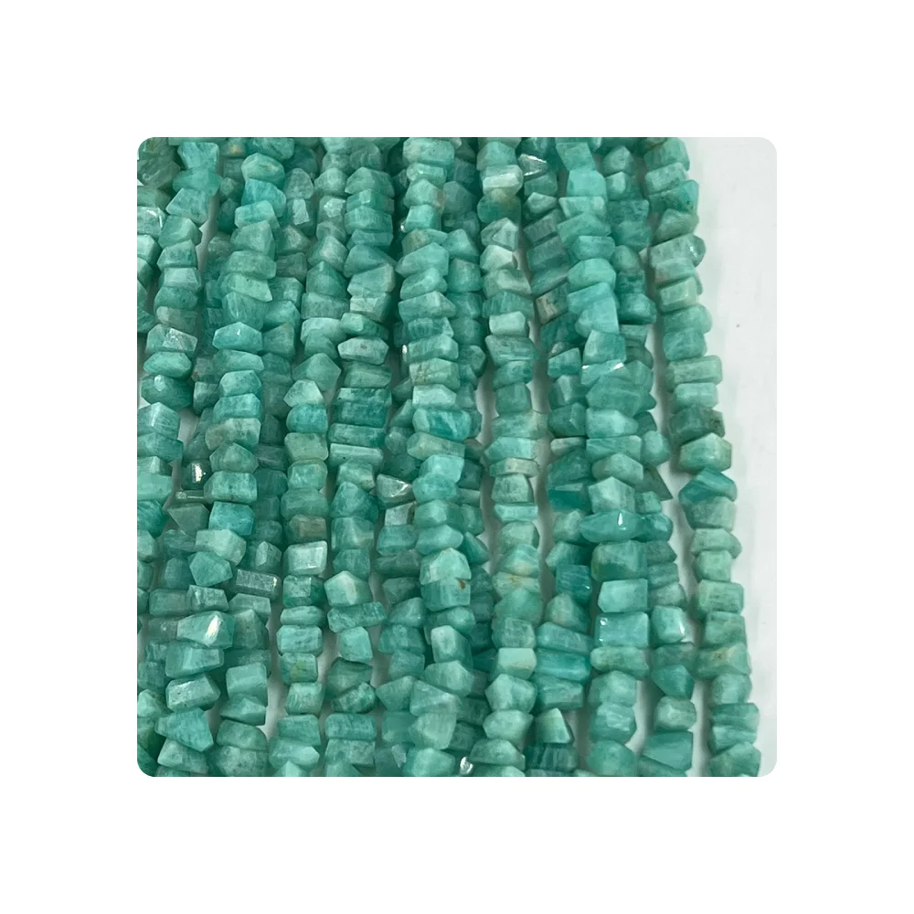Certified Amazonite Nugget Beads Natural 12mm to 15mm Size 12 inch Strand DIY Jewelry Making Green Amazonite Stone Beads