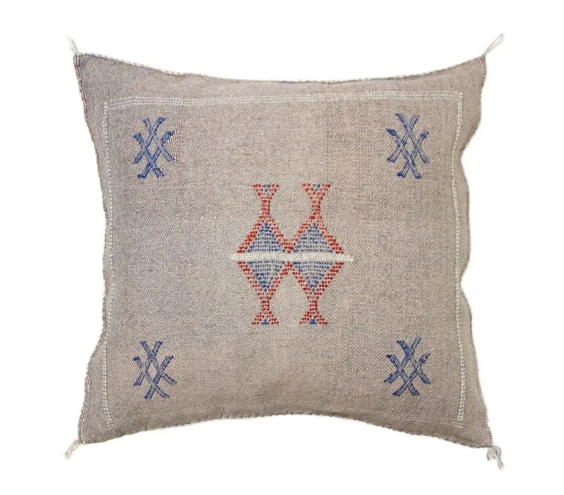Cushion Covers Pure Sabra Pillow Decorative Cushions Handmade Moroccan Abstract Pillow Moroccan Cactus Silk Bright color 10 OEM