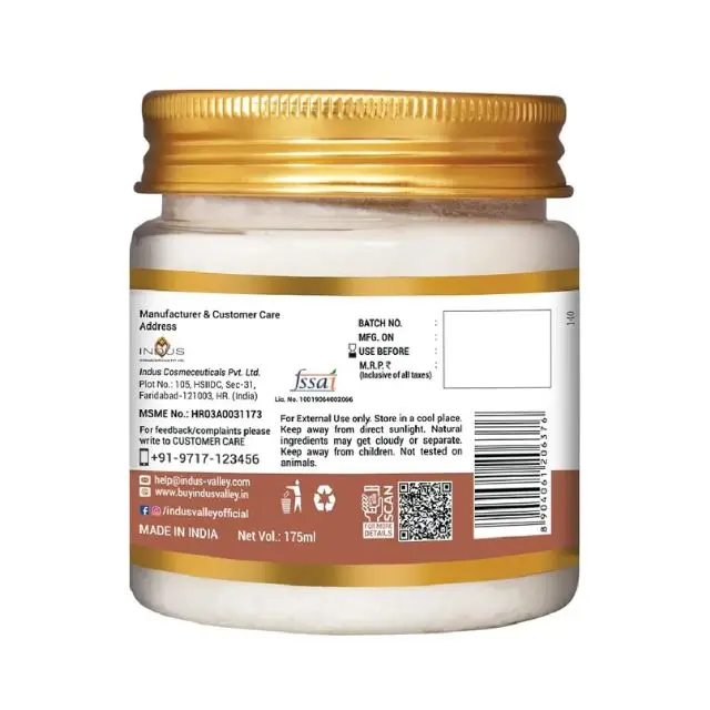 Sulfate & Parabean Free Coconut Oil 175ml Extra Virgin Pure Essential Oil Hair / Skin Care 100%  Natural Essential Coconut Oil