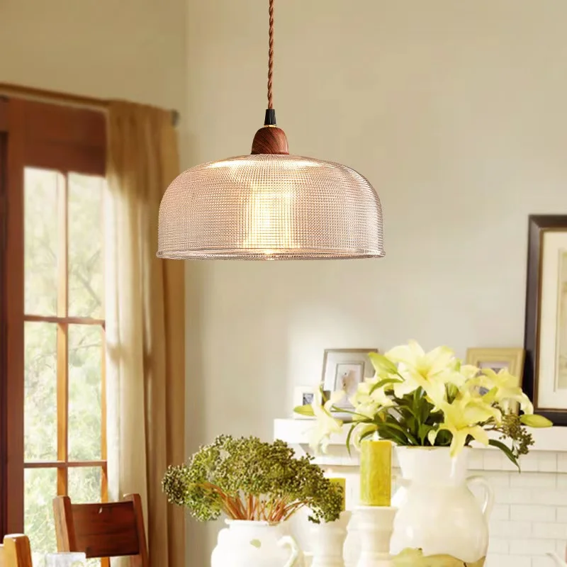 Modern Ceiling lampshade Loft Glass clear Pendant lamp shade