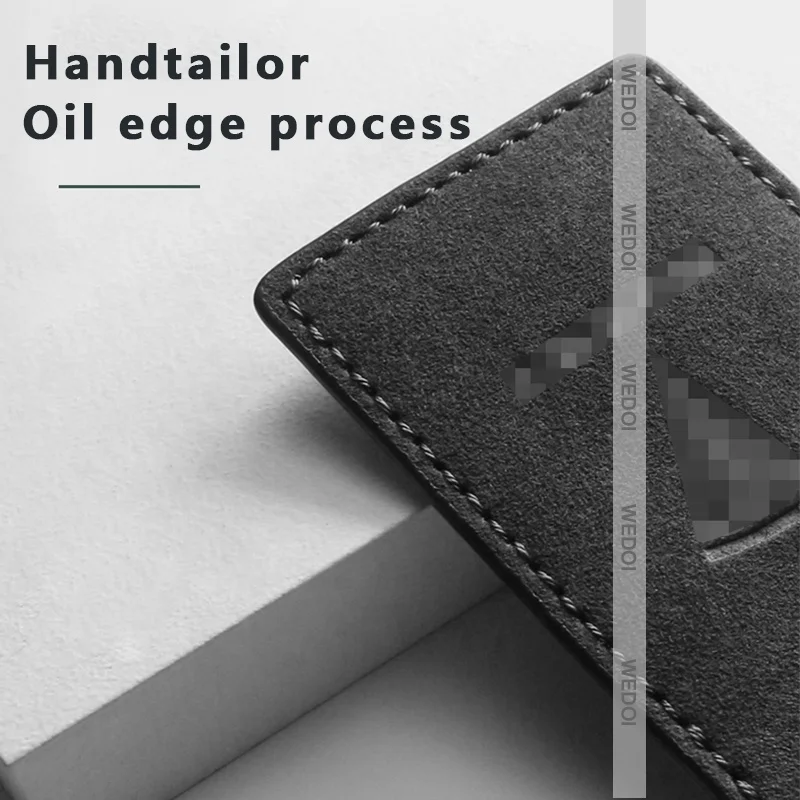 Key Chain  For Tesla Key Card Holder Model Y/S/X and Model 3 Key Chain And Alcantara Car Key Protector Cover Accessories