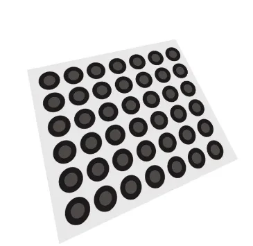 Voir  IP67 High Quality Customized Waterproof and Breathable speaker vent e-PTFE Membrane