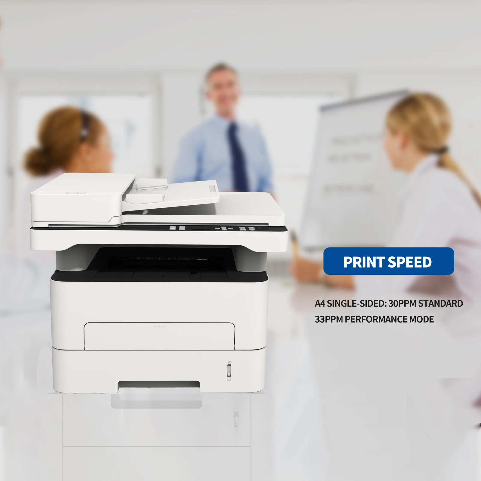 M3300X быстрая скорость простая настройка беспроводной принтер LaserJet MFP сканирование печати копирование всего в одном станке для Рабочей группы