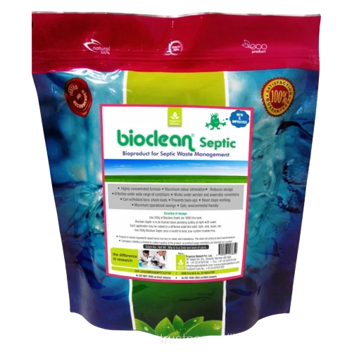 Lowest Prices Tank Cleaner Powder with Best Grade Material Made Bioclean Septic Powder Manufacture in India