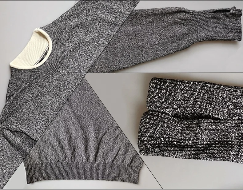 compassarmor Armored PE anti cut fabric cut resistance cloth  polyester fabric cut grade ANSI A2 WOVEN FABRIC