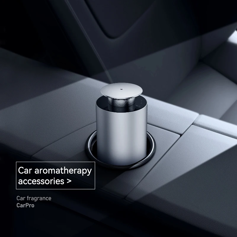 10ml Aluminum Waterless Diffuser Essential Oil Car Perfume Diffuser Aroma Diffusers for Car