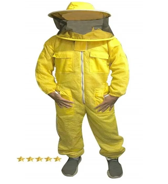 Air Mesh Ventilated Beekeeping Suit With Fencing Veil Factorcy Price