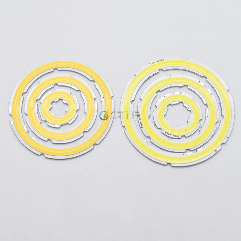 Универсальный 12V 12w 6000k cri 95 высокой мощности cob angel eyes ring chip led для автомобильного освещения