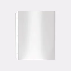 Best Quality Non Glare Standard Weight Letter Size Sheet Protector 3 Holes Sheet Protector from Canada