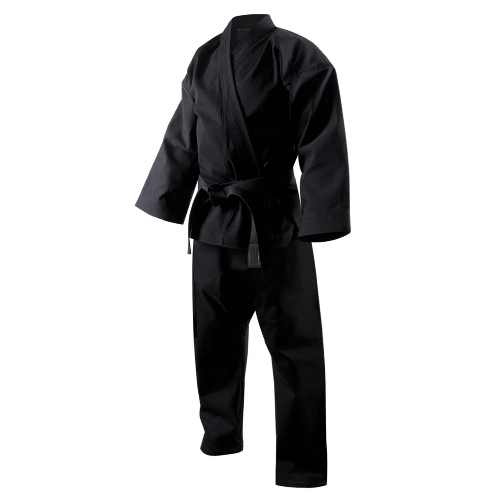 Wholesale White Black Karate Uniform Approved Uniform De Karate Kata Karate Uniform Gi