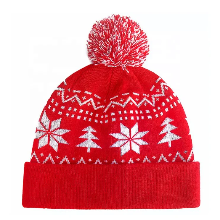 OEM Custom Plain Color Knitted Unisex Winter Cuffed Beanie Hats Embroidered Custom Logo Beanies Cap Hats