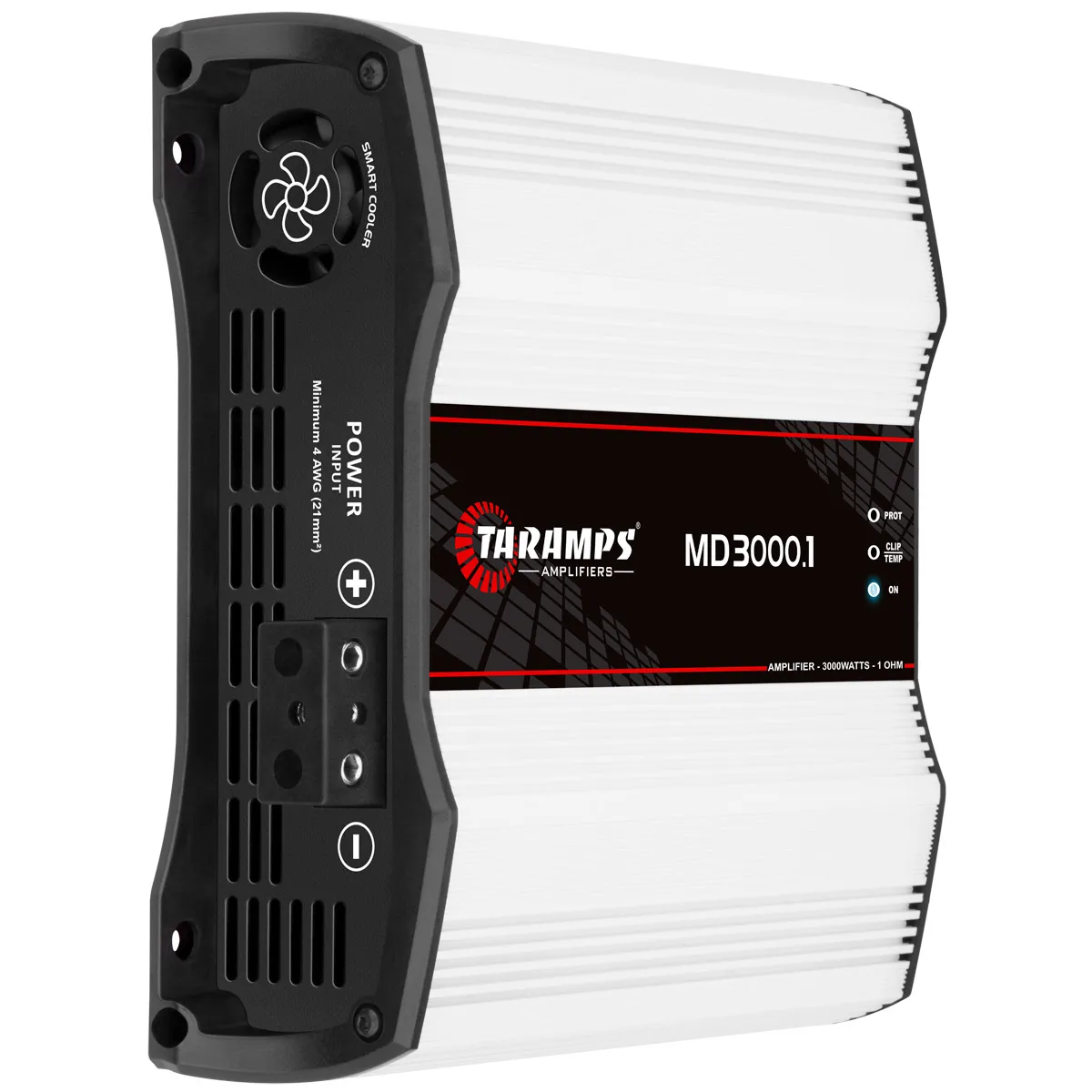 Taramps MD 3000.1 Full Range Amplifier 3000 Watts RMS 1 Ohm 1 Channel High Efficiency Monoblock High Power Amp, Class D