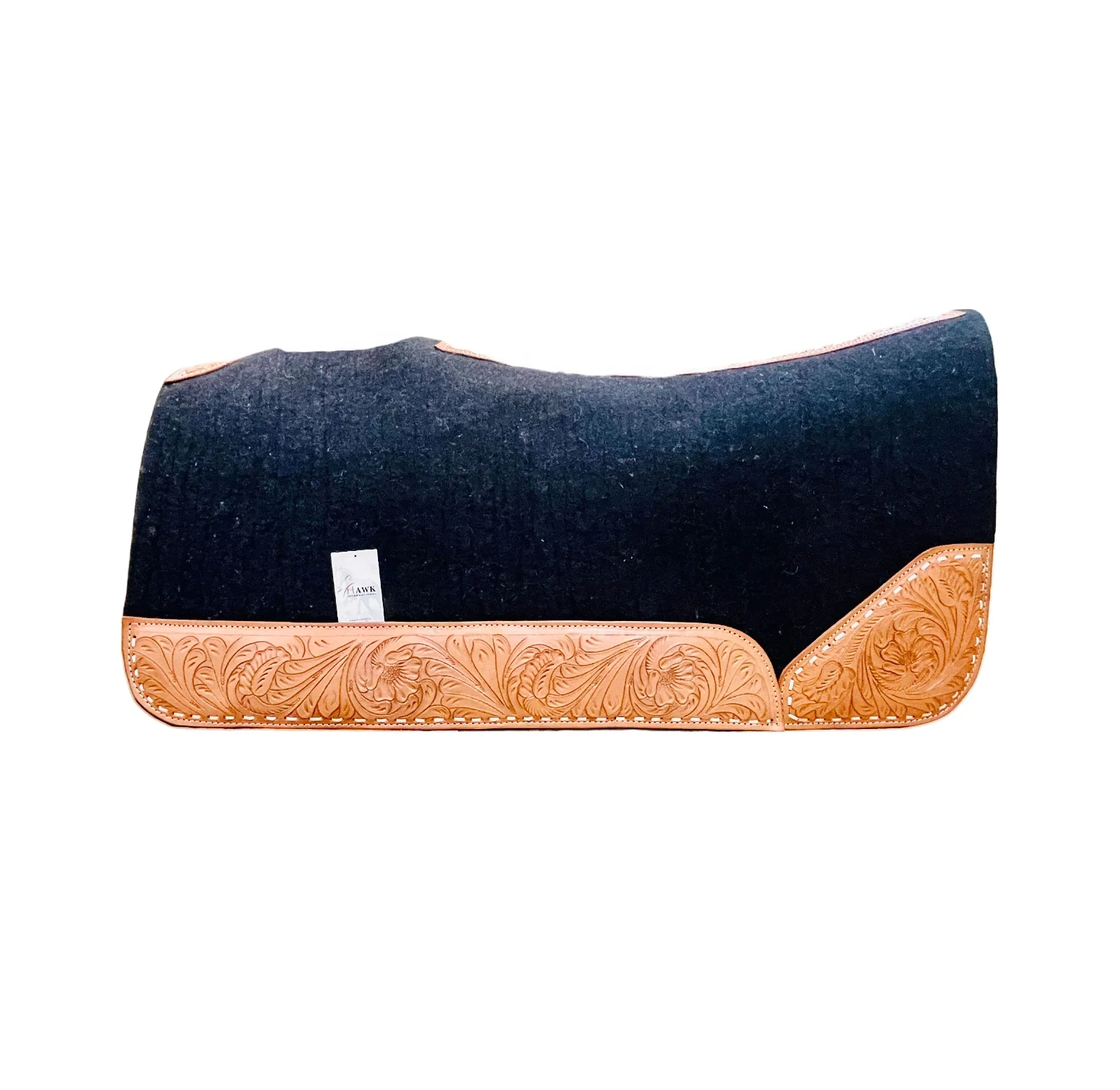 High Quality Western Wool Felt Saddle Pad For Horse Riding Custom Contoured pad At Affordable Price
