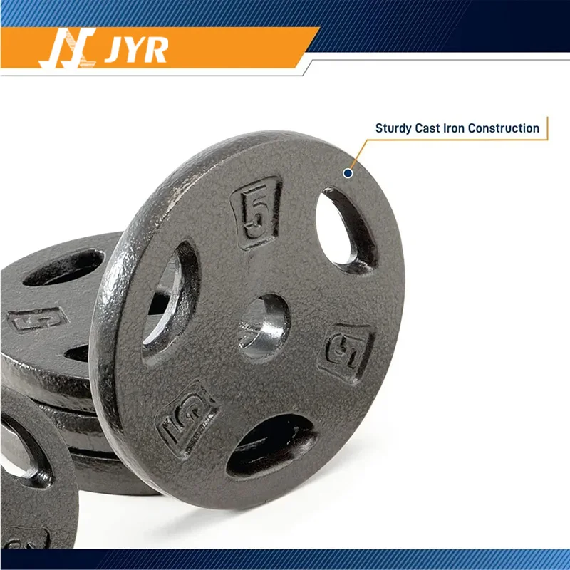 Wholesale durable cast iron cheap weight plate for bodybuilding barbell plates