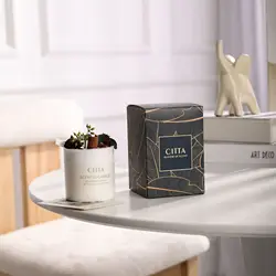 Luxury scented candles soy wax and fragrance oils aromatherapy aroma candles with  gift box