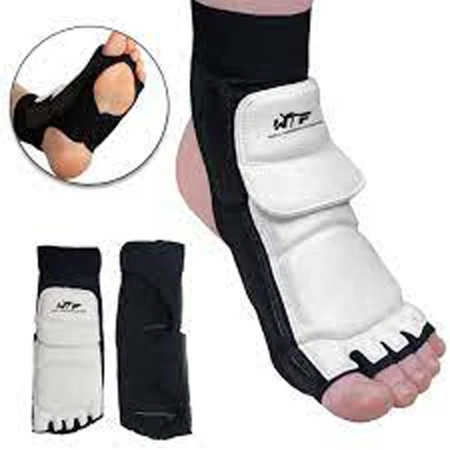 Factory rate  white Taekwondo Foot Guard /Foot Protectors