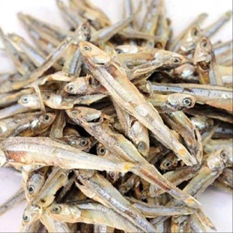 Sun-Dried Shredded Gray Anchovy Fish Moisture-Dried Origin Anchovy Frozen Style
