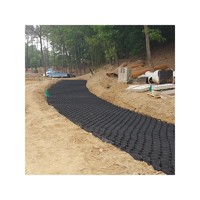(GEOCELL KOREA) - GKS3020 geotextile HDPE stiffener used for ground reinforcement ultrasonic fusing several strips KOTRA