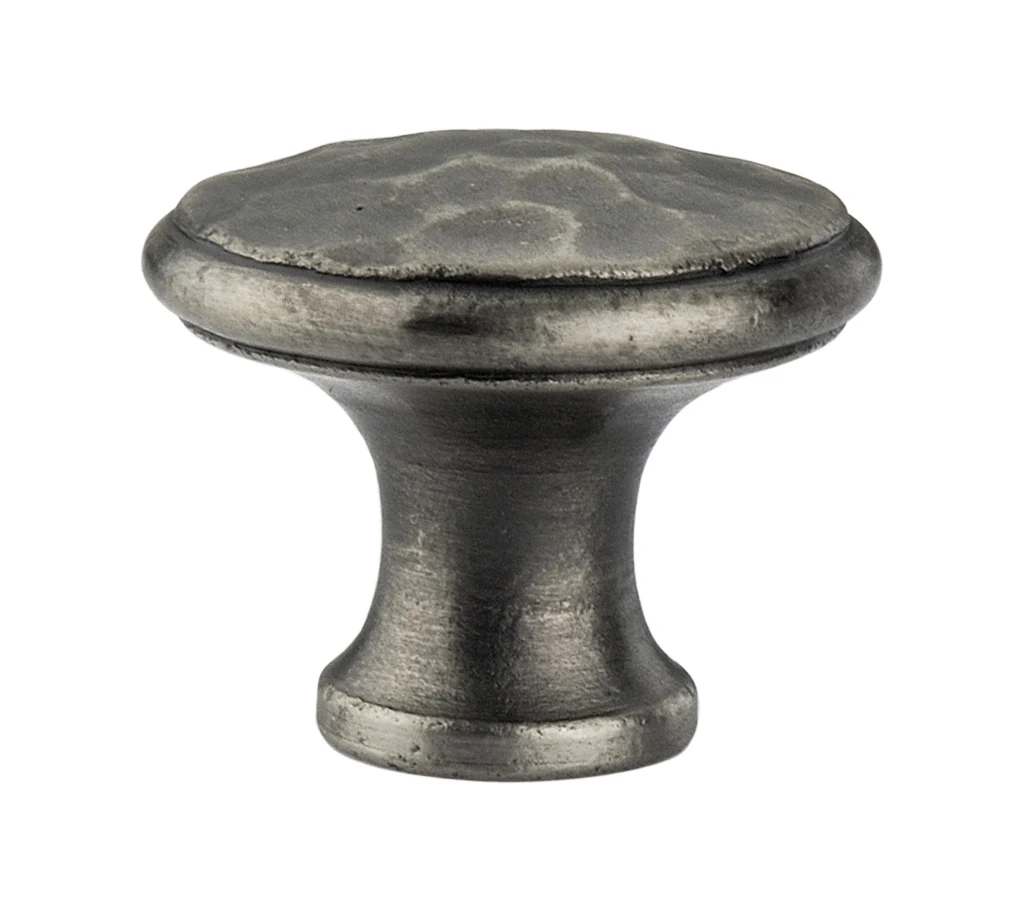 Designer cabinet hammered knob decorative premium quality vintage handmade hand forged Wrought iron living finish
