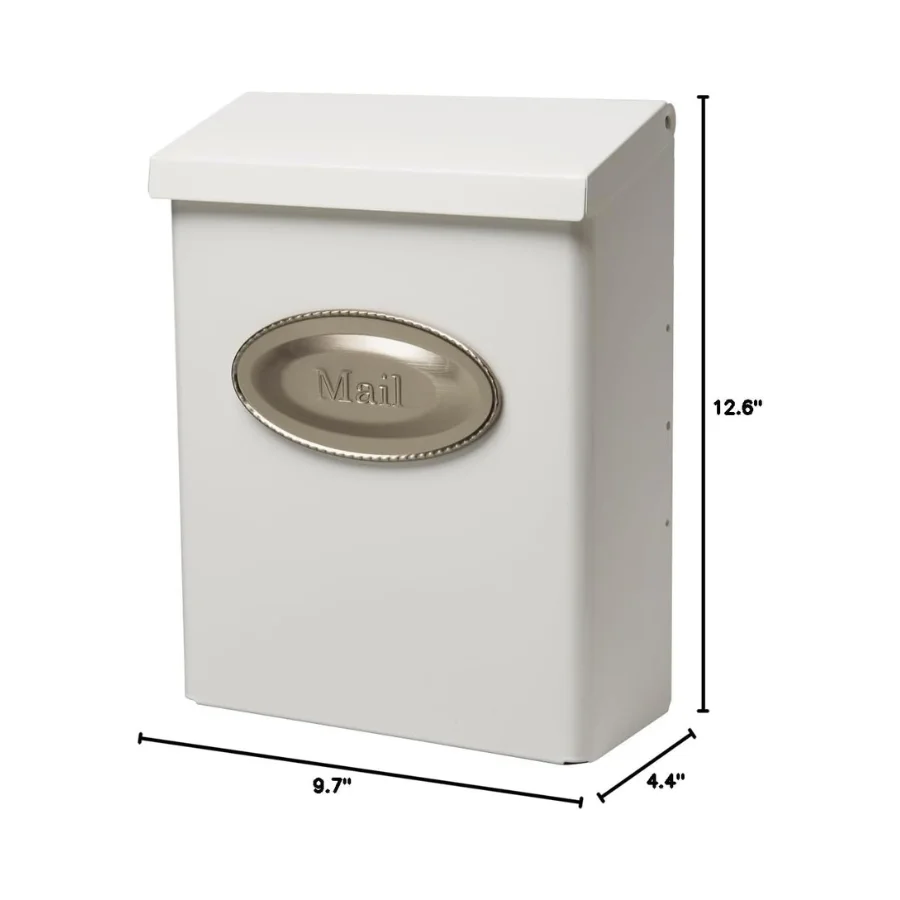 Customized Wall-Mounted Mailbox Galvanized Stainless Steel Smart Apartment Items American Style Tediton Lock Wholesales OEM ODM