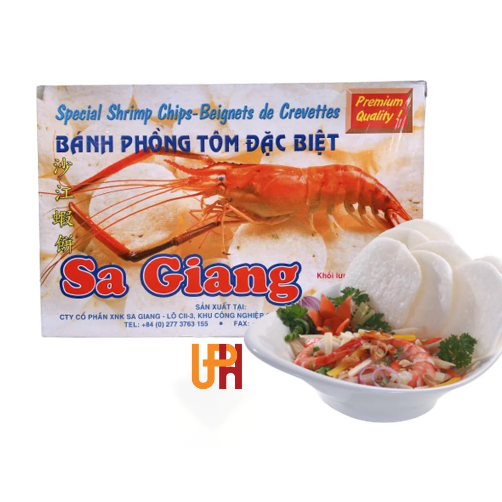 Whole Price Dried Seafood Colored Prawn Crackers for Fried Seafood Snacks Seafood Shrimp Chips 15% - 200gram