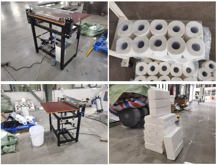 Factory wholesale plastic bag sealing machine small toilet paper machine