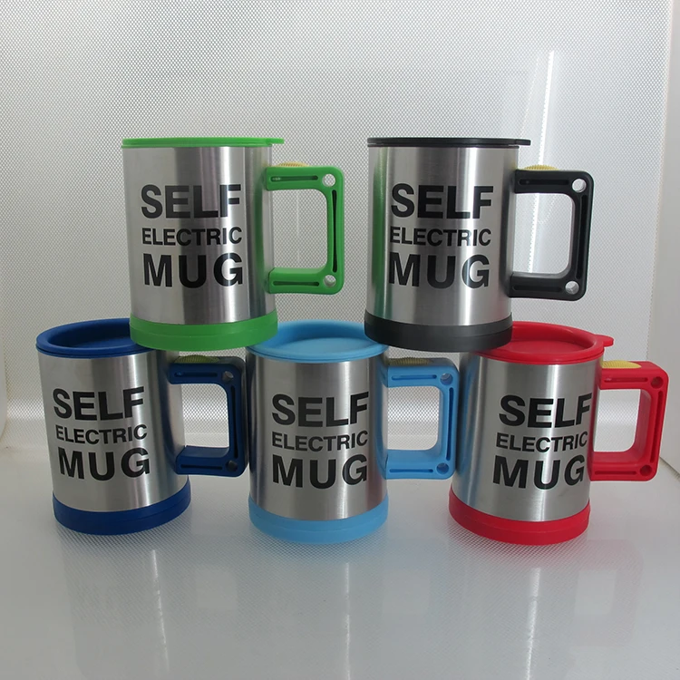 Top Rated Wholesale Supplies Reusable Stirring Milk Coffee Automatic Self Mixing Mug