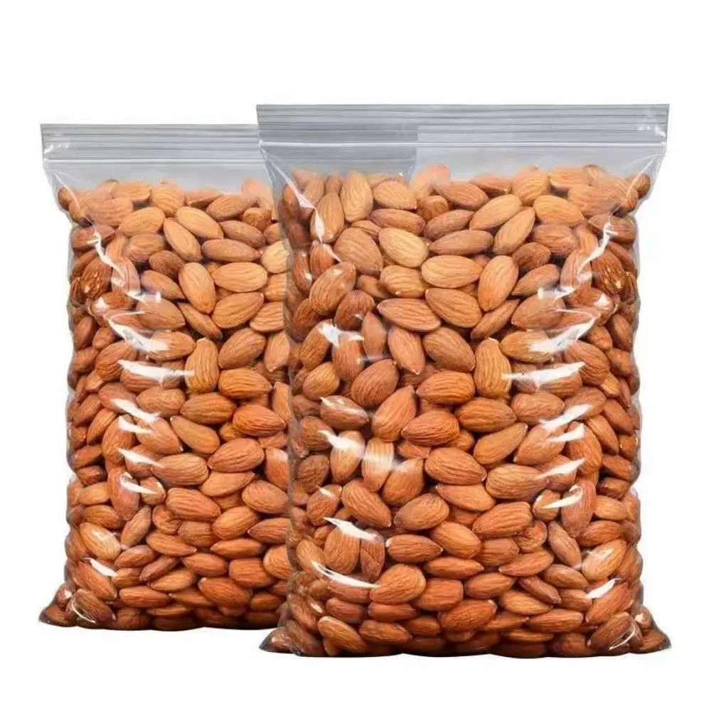 Оптовая цена, 100% миндальные орехи, крупнозерновые здоровые закуски, органические сырые миндальные орехи, сухофрукты