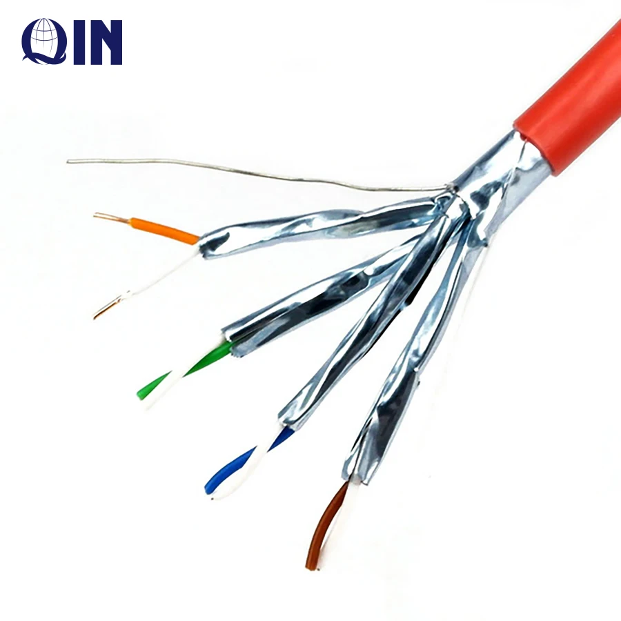 23AWG cat6a cat7 F/FTP network cable