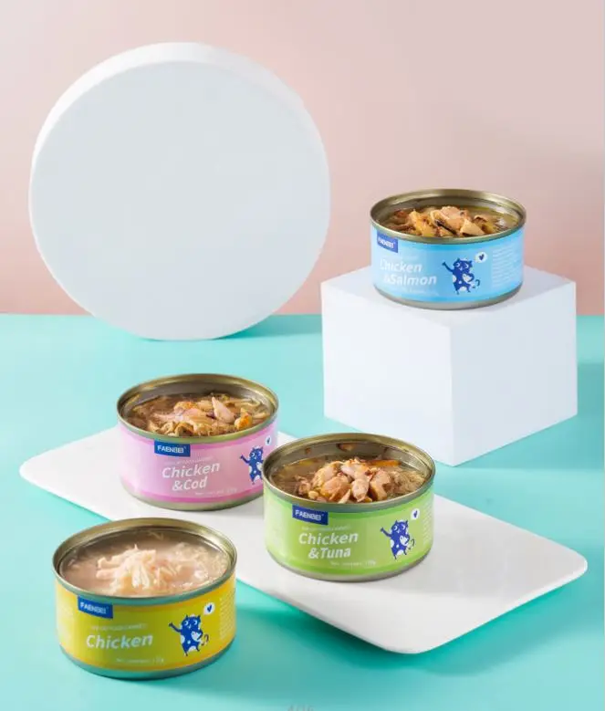 High Quality Cat Food Wet Cat Treats Snacks Canned Food