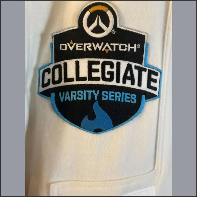 Rare coca cola overwatch blizzard varsity Gamer jacket size M