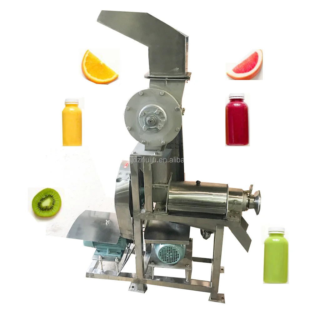 Grape Orange juice extractor 500kg/hour Apple Press Machine Commercial screw Fruit Juicer HJ-CM025