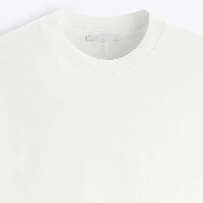 Customize Men Blank White Tee Shirt Cotton Oversized Streetwear T-Shirt Manufacturer Custom Boxy Fit Cropped T Shirt