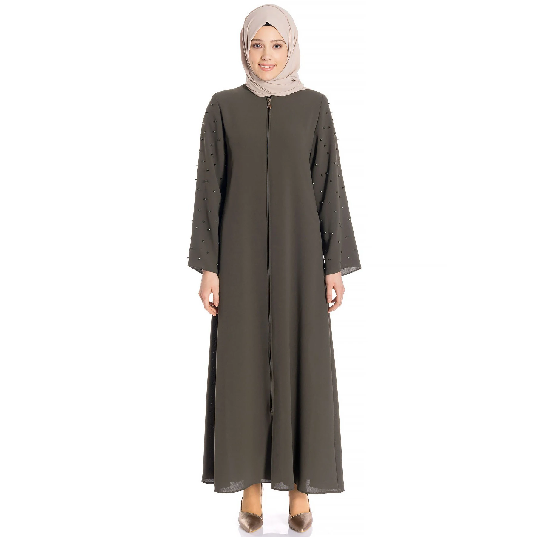 High Quality Long Prayer Abayas For Women Muslim Dress Islamic Clothing Abaya Saudi Arabia