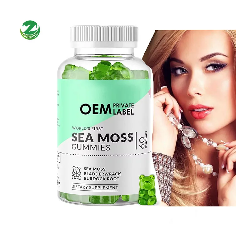 Заводская торговая точка Премиум QualitySeaweed Gummies Высокое качество Водоросли пищевая добавка