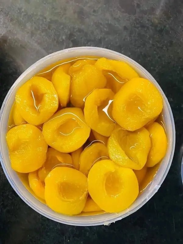 Peach In Fruit Syrup Vietnamese Tropical Fruit Canned fruit canned fruit juice canned fruit for cocktails