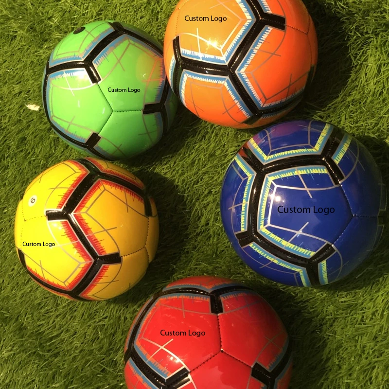 Professional Sports Team Playing Custom Logo Soccer Ball Machine Stitched High Quality Football Soccer Ball
