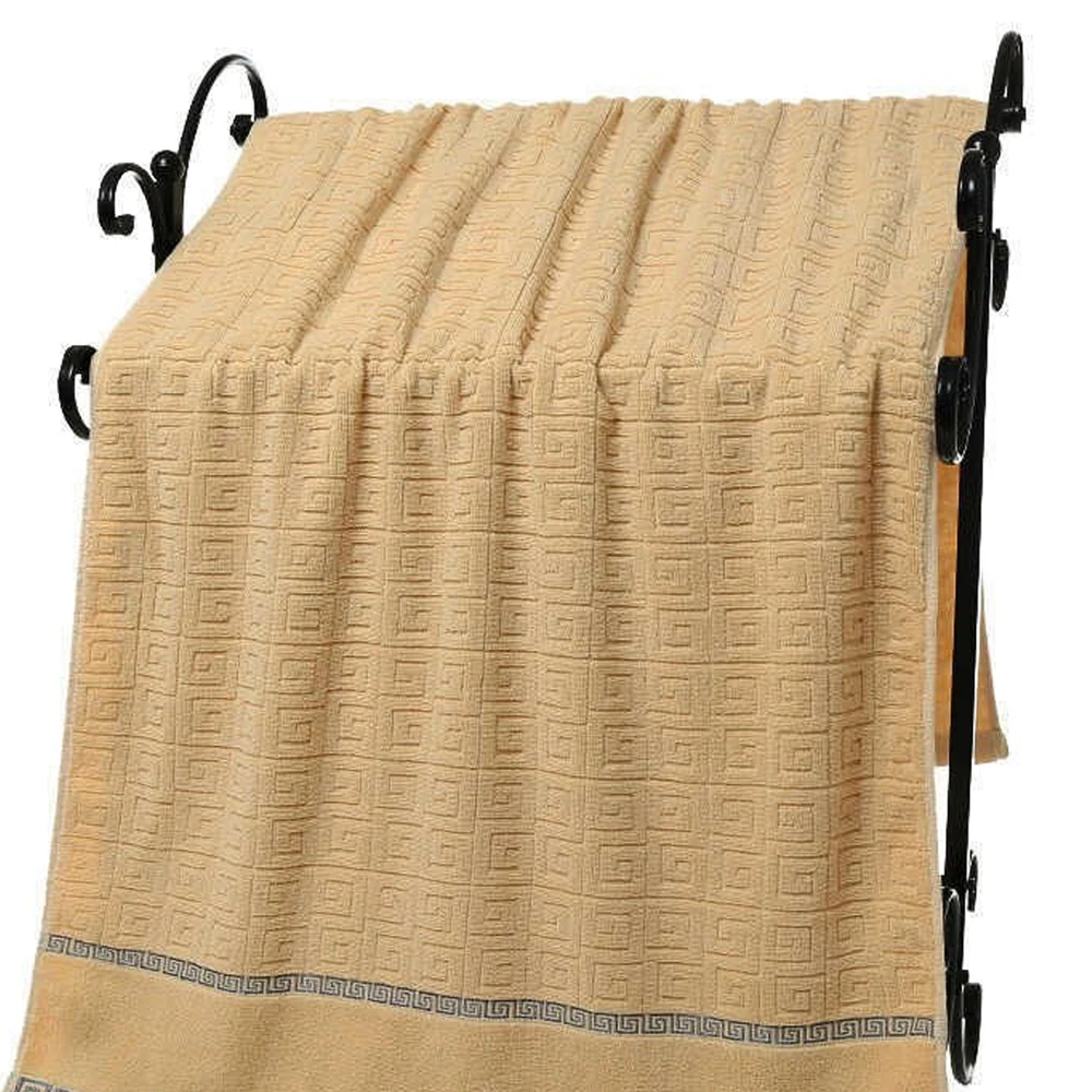 High quality thick wholesale cheap price towels Super Absorbent Soft Cotton Cleaning Bath Towel For Travel