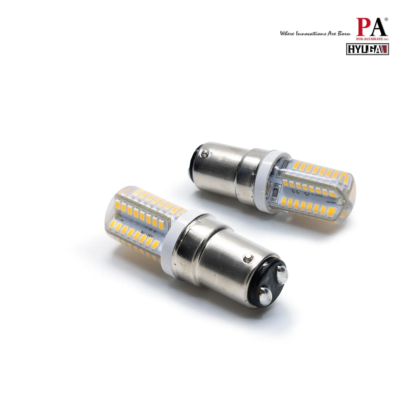 Sewing Machine Light Bulb Double Contact BA15D Push in Bulb Daylight Warm White 120V for SINGER for Brother for Janome PA