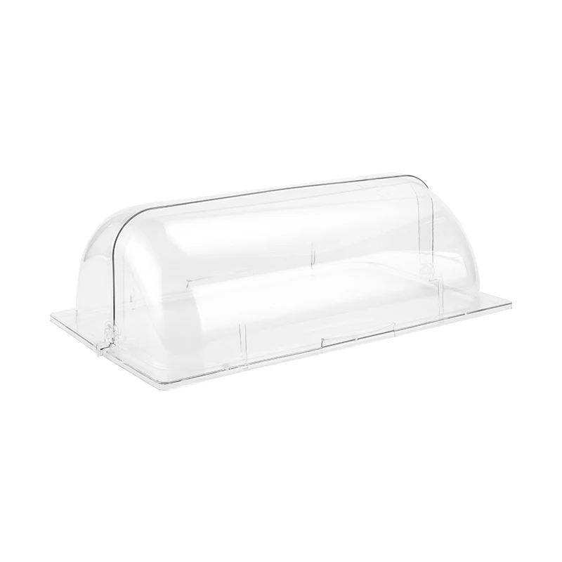 Cake Bread Clear Dome Cover rectangle Clear Polycarbonate Round Dome Transparent Food Dish Cover