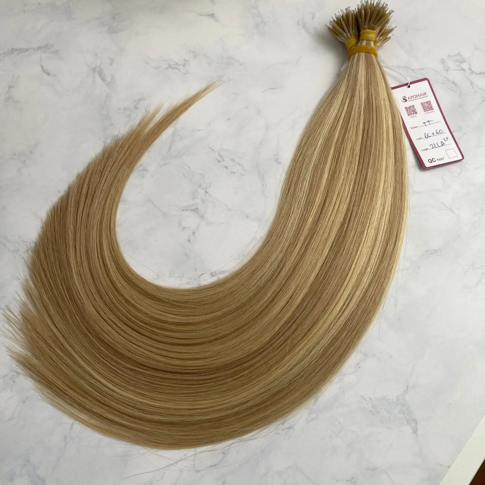 Wholesale price for microring tip hair mix piano color  straight wavy curly hair in all colors ready to ship for customer