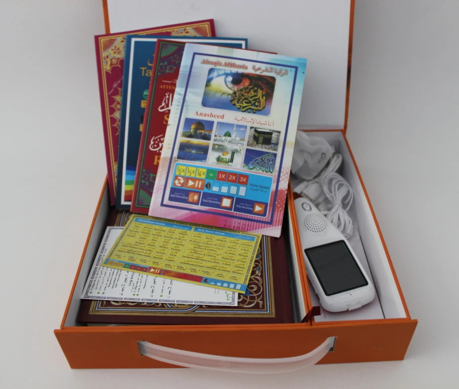 Quran Read Pen With LCD Screen 30 Reciters, 26 Translations Talking Pen Quran Book