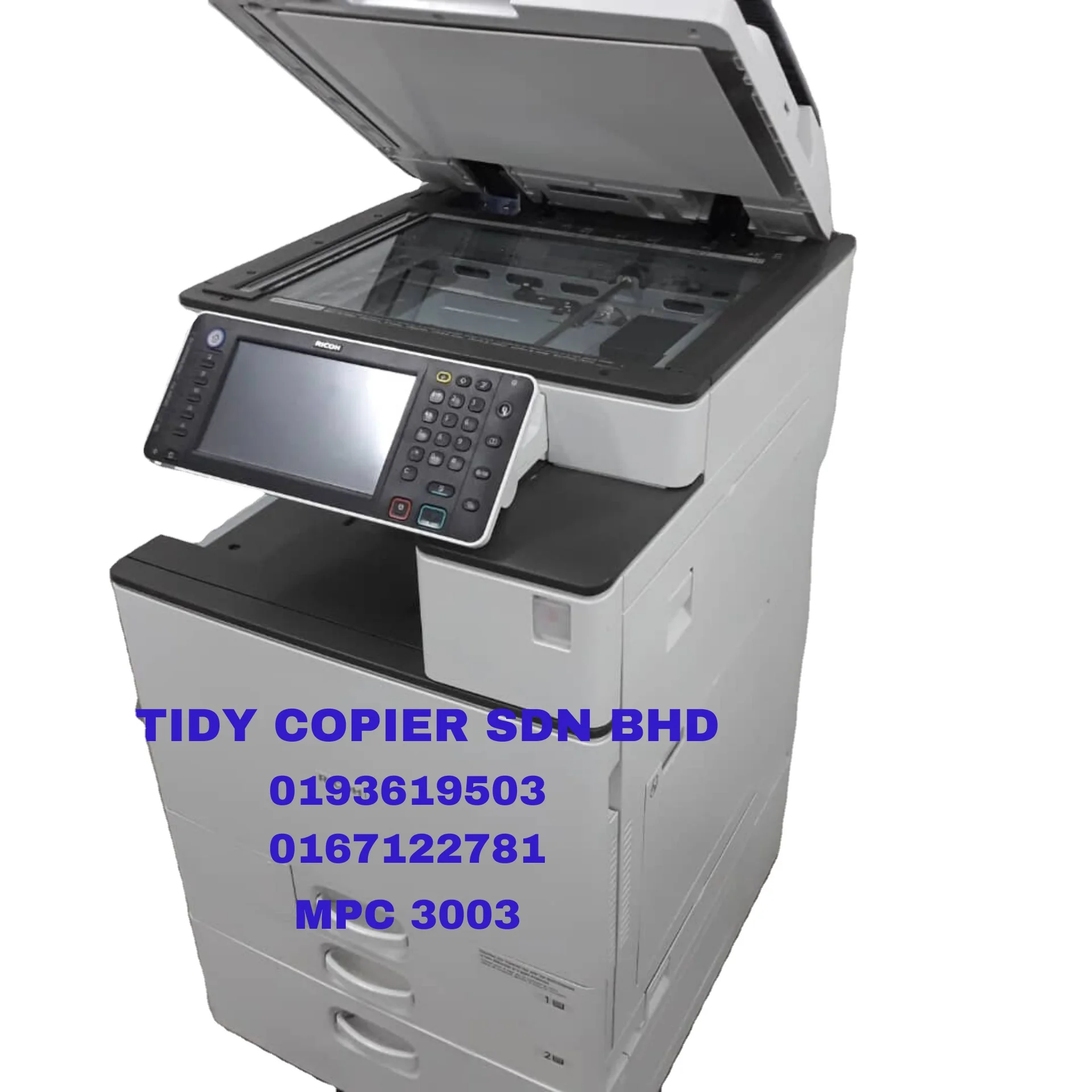 RICOH MPC 3003 MULTIFUNCTIONAL PHOTOCOPIER MACHINE