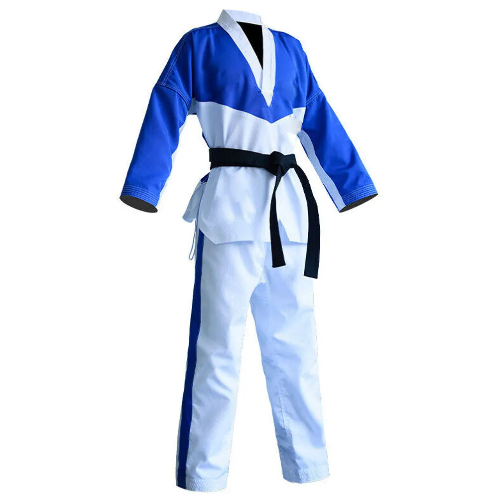 Custom Logo Taekwondo Uniform Factory Price Taekwondo Uniform  Martial Arts High Quality Taekwondo Uniform