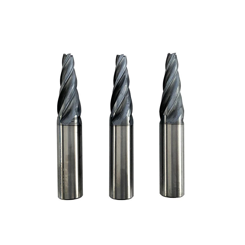 FULLOVE High Precision D5xL70mm Tungsten Solid Carbide Taper Reamer For Machining Steel